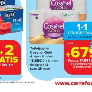 Toiletpapier op Carrefour