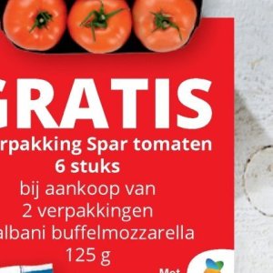 Tomaten op Spar Retail