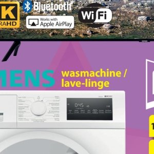 Wasmachine op Electrostock