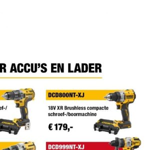 Lader op Dewalt