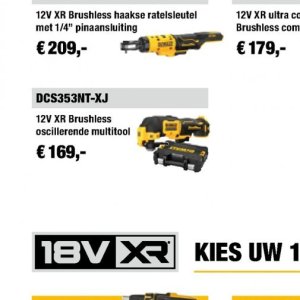 Multitool op Dewalt