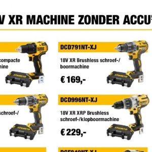 Boormachine op Dewalt