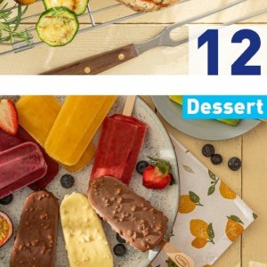 Dessert op Aldi