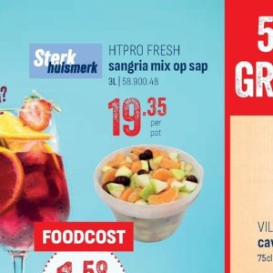 Sangria op Horecatotaal