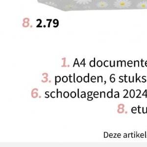 Potloden op Wibra