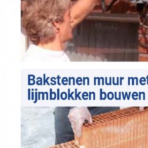 Bakstenen op Hubo