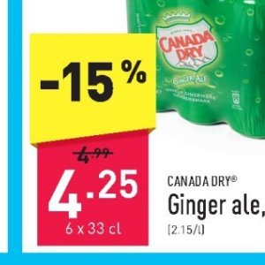  Canada Dry op Aldi