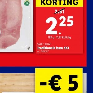 Ham op Lidl