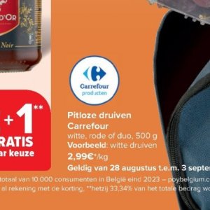 Druiven op Carrefour