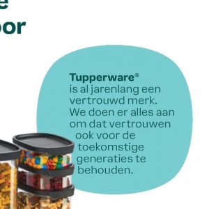 Tupperware op Tupperware