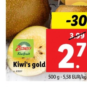 Kiwi op Lidl