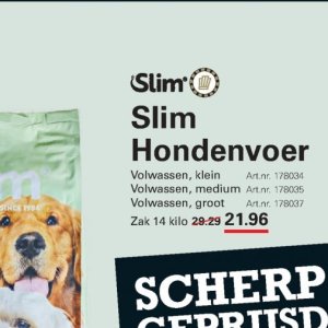 Hondenvoer op Sligro