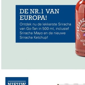 Ketchup op Sligro-M