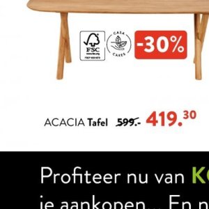 Tafel op Casa