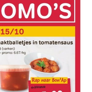 Tomatensaus op Bon'Ap