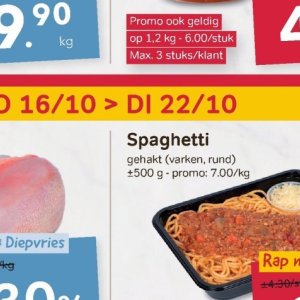 Spaghetti op Bon'Ap