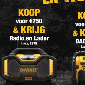 Lader op Dewalt