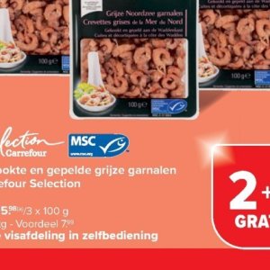 Garnalen op Carrefour