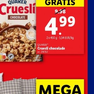 Chocolade op Lidl