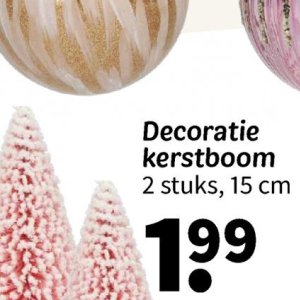 Kerstboom op Wibra