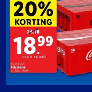 Frisdrank op Lidl