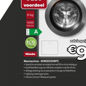 Wasmachine op Exellent electro