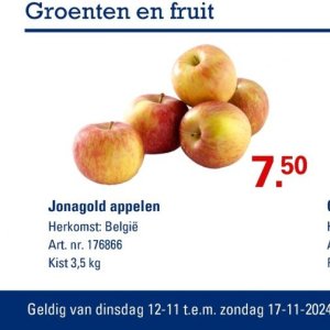 Appelen op Sligro-M