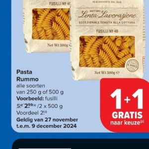 Pasta op Carrefour