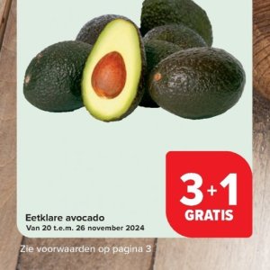 Avocado op Carrefour