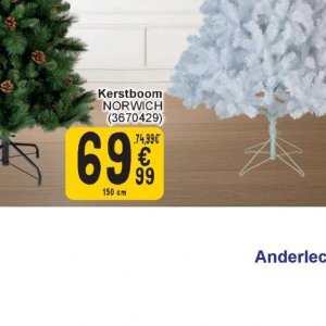 Kerstboom op Cora