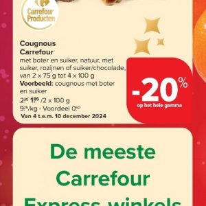 Suiker op Carrefour