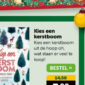 Kerstboom op Boekenvoordeel