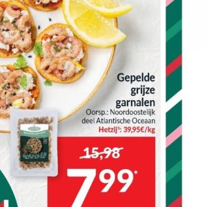 Garnalen op Intermarché