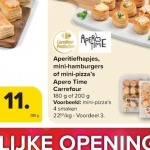 Aperitiefhapjes op Carrefour