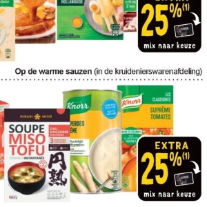 Sauzen op Cora