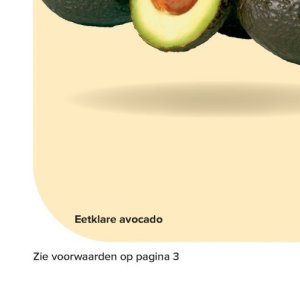 Avocado op Carrefour