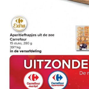 Aperitiefhapjes op Carrefour