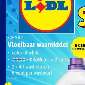 Wasmiddel op Lidl