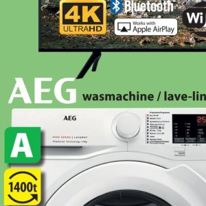 Wasmachine op Electrostock