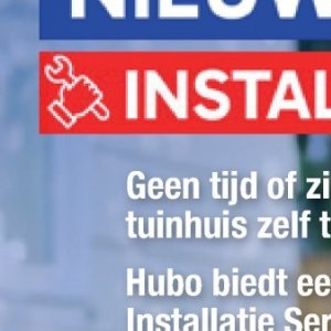 Tuinhuis op Hubo