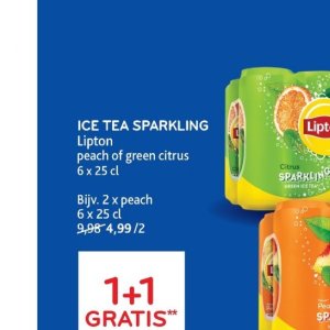 Ice tea lipton  op Alvo