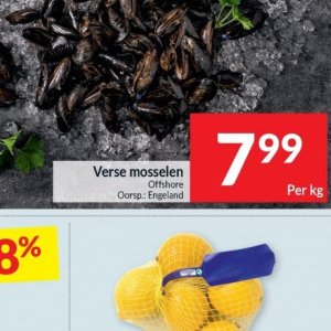 Mosselen op Intermarché