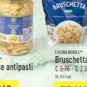 Bruschetta op Aldi