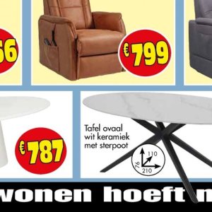 Tafel op Budget Meubelen