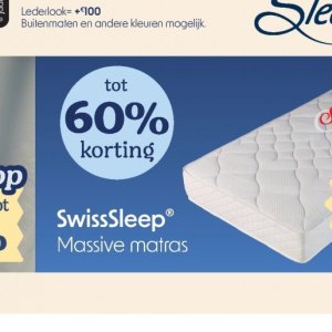 Matras op Sleep World