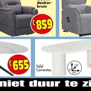 Tafel op Budget Meubelen