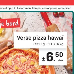 Pizza op Buurt slagers