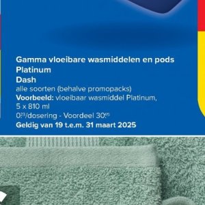 Wasmiddel op Carrefour