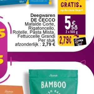 Pasta op Cora