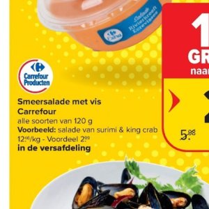 Vis op Carrefour